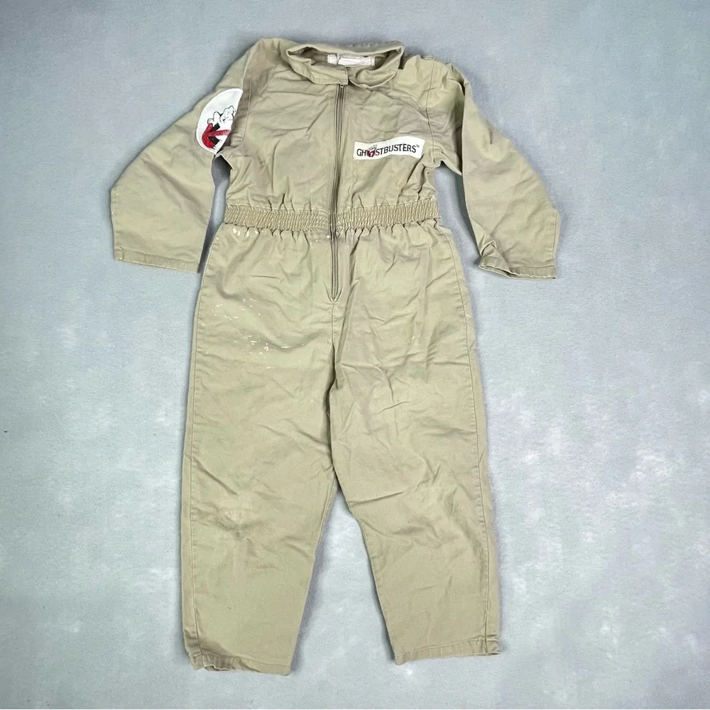 Rare Vintage 1988 GHOSTBUSTERS 2 Children's Zip Up Jumpsuit Costume Size 4